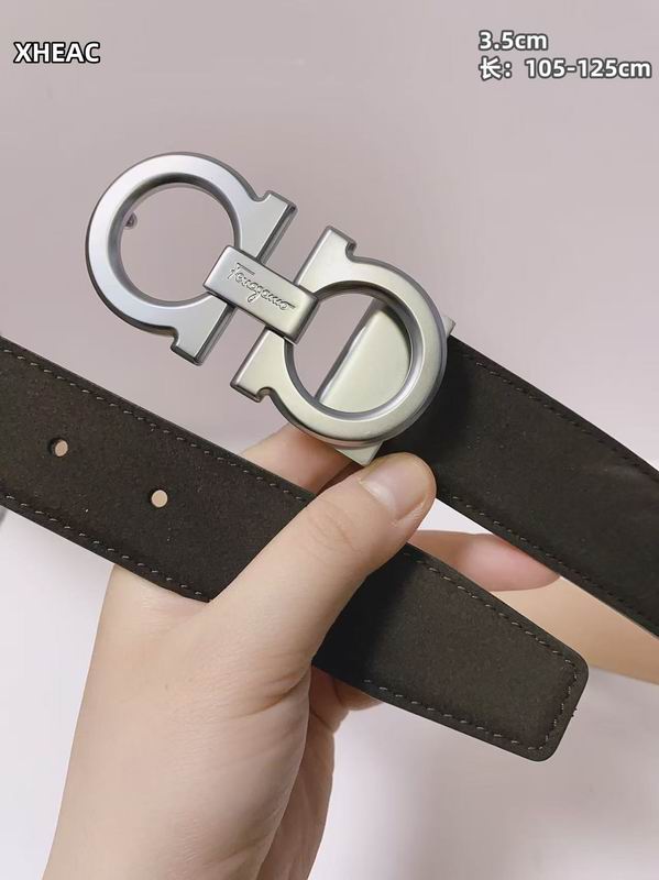 Ferragamo belt 35mmX105-125cm 8L195